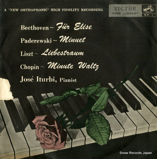 ITURBI, JOSE beethoven; fur elise EH-1