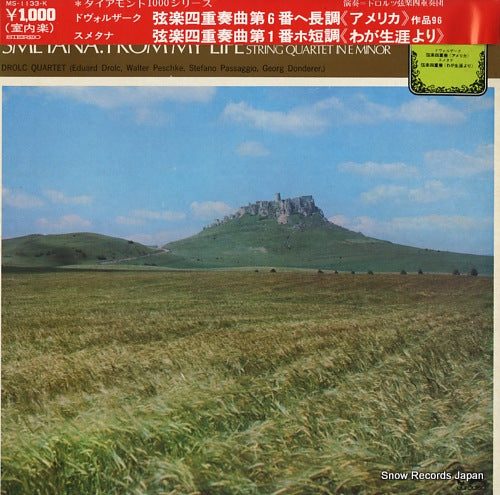DROLC QUARTET dvorak; america string quartet in f major, op.96 MS-1133-K