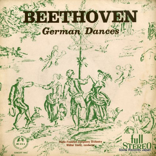 GOEHR, WALTER beethoven; german dances SM973A