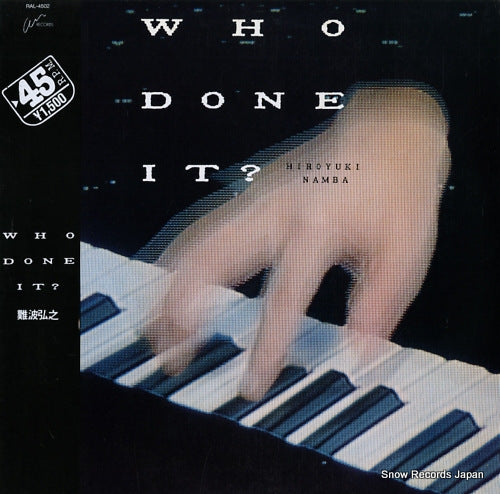 NAMBA, HIROYUKI who done it? RAL-4502