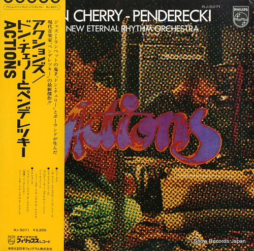 CHERRY, DON / KRZYSZTOF PENDERECKI actions RJ-5071