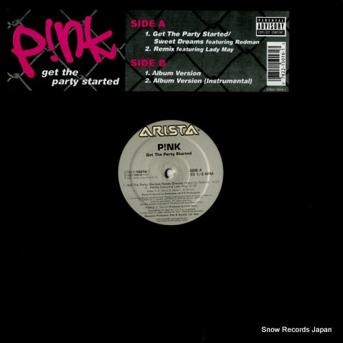 P!NK get the party started 07822-15016-1
