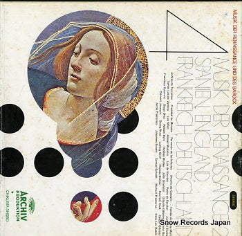 V/A musik der renaissance und des barock  MI2527-8