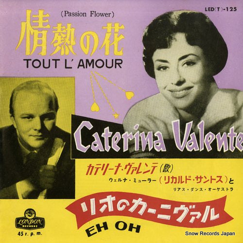 VALENTE, CATERINA tout l'amour LED(T)-125