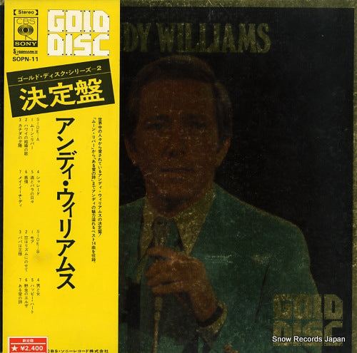 WILLIAMS, ANDY andy williams SOPN11