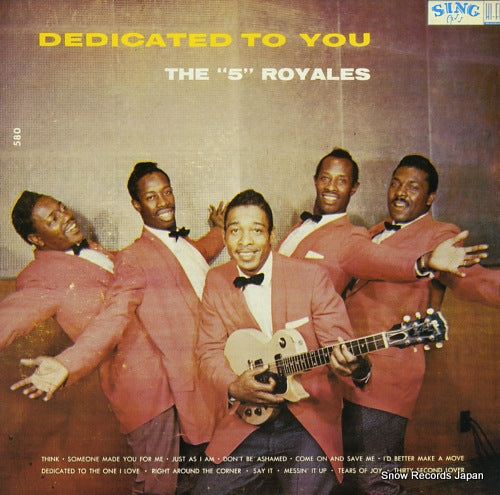 5 ROYALES, THE dedicated to you 580