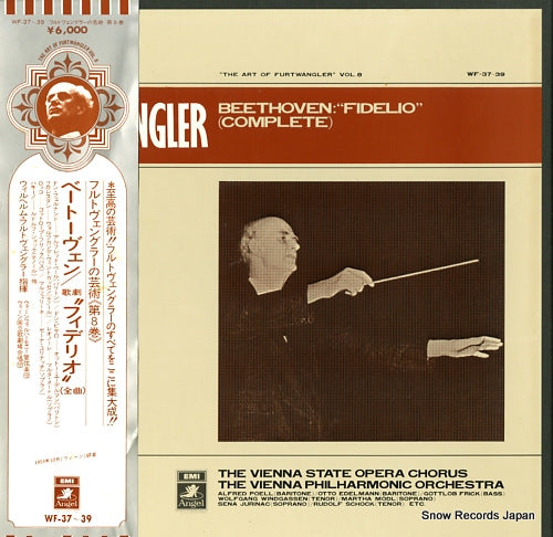 FURTWANGLER, WILHELM beethoven; "fidelio" (complete) WF-37-39