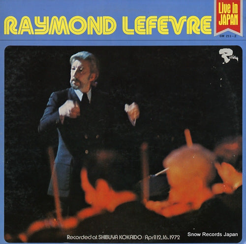 LEFEVRE, RAYMOND live in japan GW211