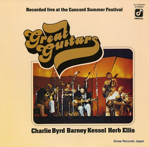 BYRD, CHARLIE, HERB ELLIS AND BARNEY KESSEL great guitars ICJ-80046