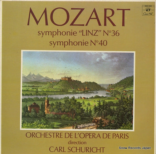 SCHURICHT, CARL mozart; symphonie "linz" no36 / symphonie no40 SMS2258