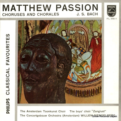 MENGELBERG, WILLEM bach; matthew passion (choruses and chorales) FL-4511