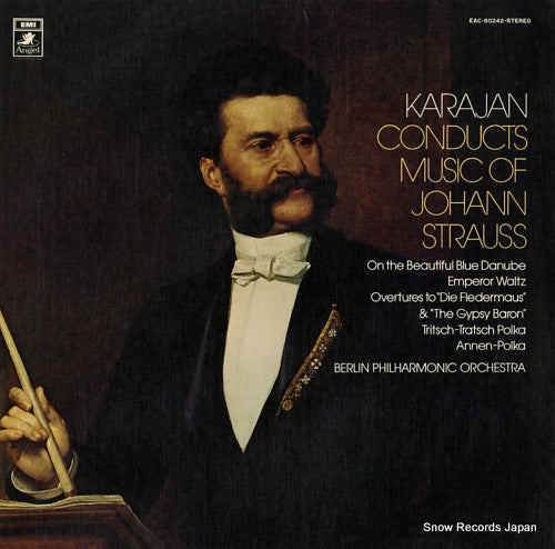 KARAJAN, HERBERT VON conducts music of johann strauss EAC-80242