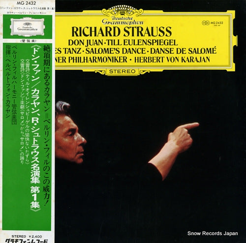 KARAJAN, HERBERT VON r.strauss; till eulenspiegel MG2432