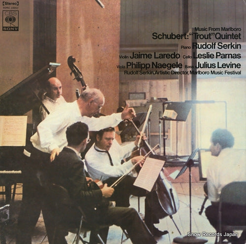 SERKIN, RUDOLF schubert; "trout" quintet SONC10057