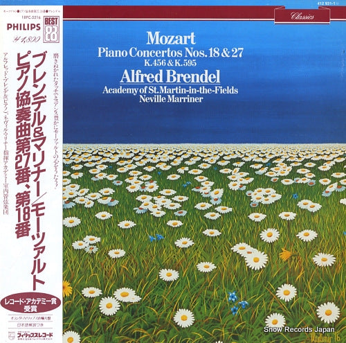 BRENDEL, ALFRED mozart; piano conertos nos.18 and 27 18PC-5516/412931-1