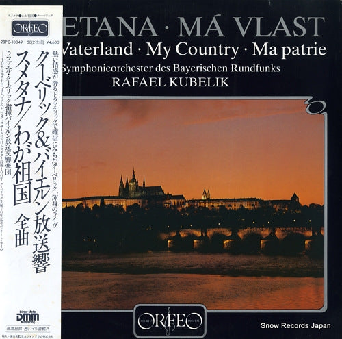 KUBELIK, RAFAEL smetana; my country 23PC-10049-50/S115842H