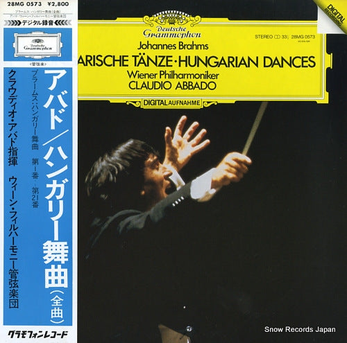 ABBADO, CLAUDIO brahms; hungarian dances 28MG0573