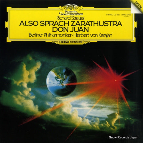 KARAJAN, HERBERT VON r.strauss; also sprach zarathustra / don juan 28MG0733