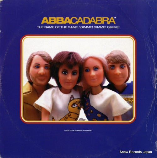 ABBACADABRA the name of the game / gimme! gimme! 12ALMY91