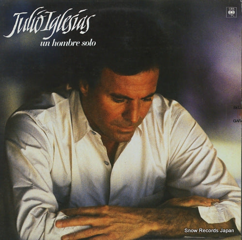 IGLESIAS, JULIO un hombre solo VZ1-450908