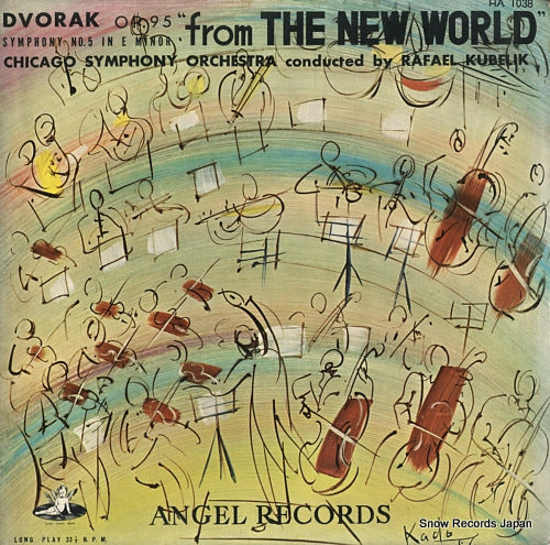 KUBELIK, RAFAEL dvorak; symphony no.5 in e minor "from the new world" HA1038