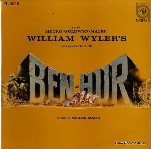 ROZSA, MIKLOS ben-hur YL-5038