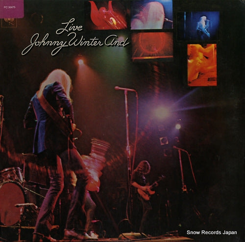 WINTER, JOHNNY live / johnny winter and PC30475