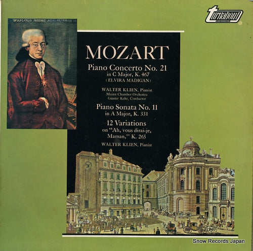 KLIEN, WALTER mozart; piano concerto no.21 TV34504S