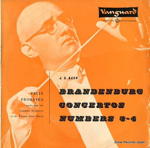 PROHASKA, FELIX bach; brandenburg concertos numbers 3-4 PVL7016