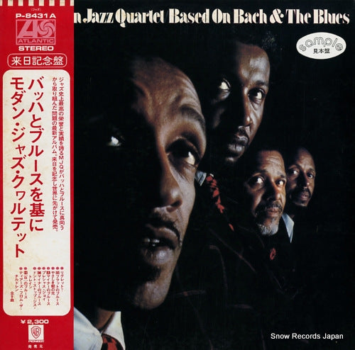 MODERN JAZZ QUARTET, THE based on bach and the blues P-8431A