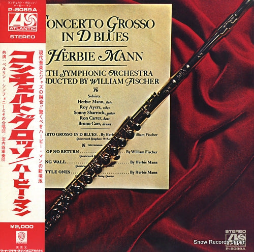 MANN, HERBIE concerto grosso in d blues P-8089A