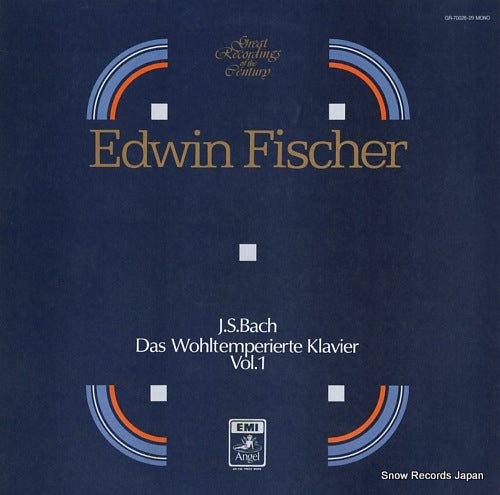FISCHER, EDWIN bach; das wohltemperierte klavier vol.1 GR-70028.29
