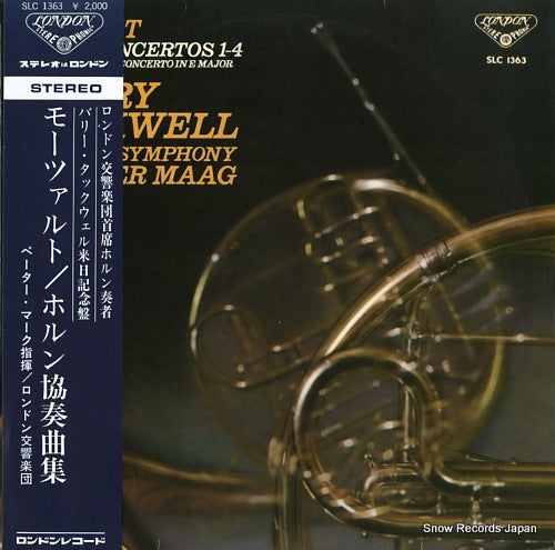 TUCKWELL, BARRY mozart; horn concertos SLC1363