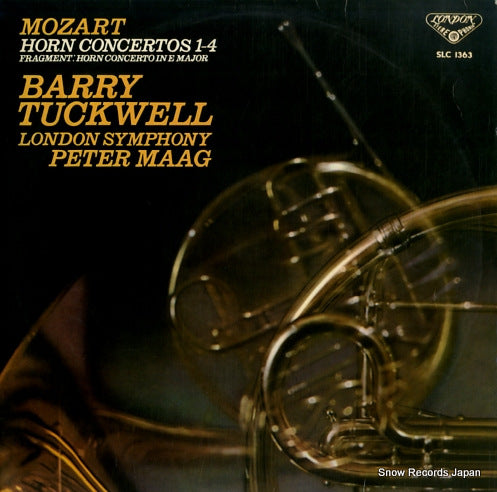 TUCKWELL, BARRY mozart; horn concertos SLC1363
