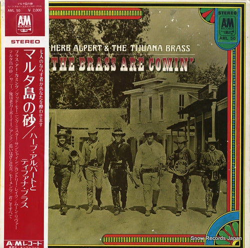 ALPERT, HERB, AND THE TIJUANA BRASS the brass are comin' AML50