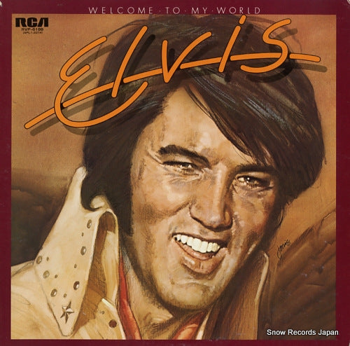 PRESLEY, ELVIS welcome to my world RVP-6188