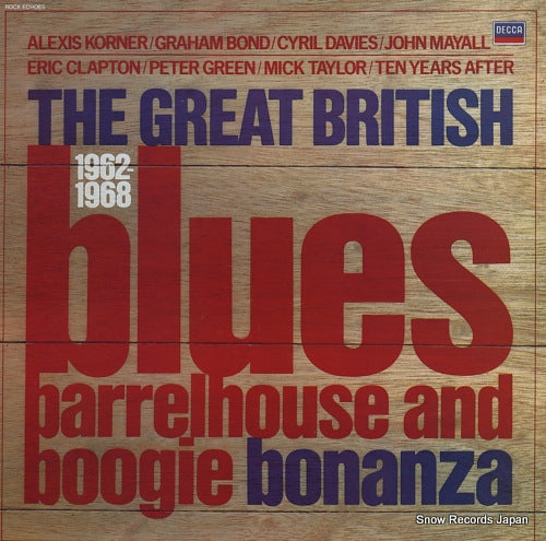 V/A the great british blues / barrelhouse and boogie bonanza 1962-1968 TAB53