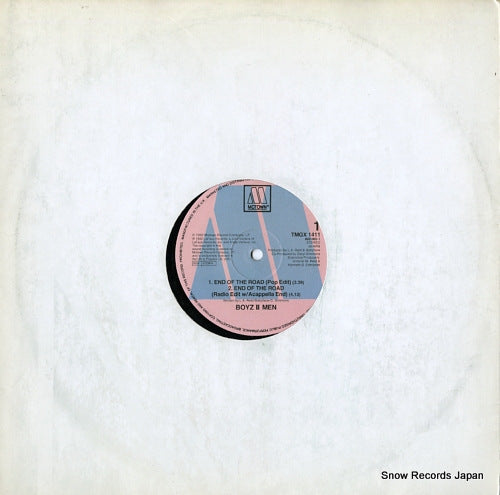 BOYZ II MEN end of the road TMGX1411/860065-1