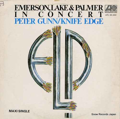 EMERSON, LAKE AND PALMER in concert: peter gunn / knife edge ATL20.222