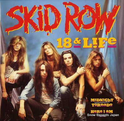 SKID ROW 18 & life A8883T