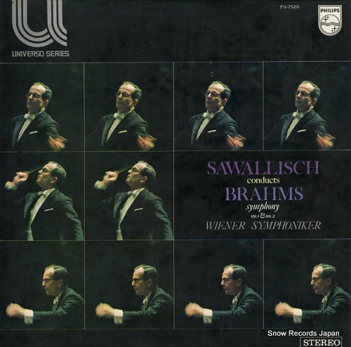 SAWALLISCH, WOLFGANG brahms; symphony no.1 & no.2 FU-7520