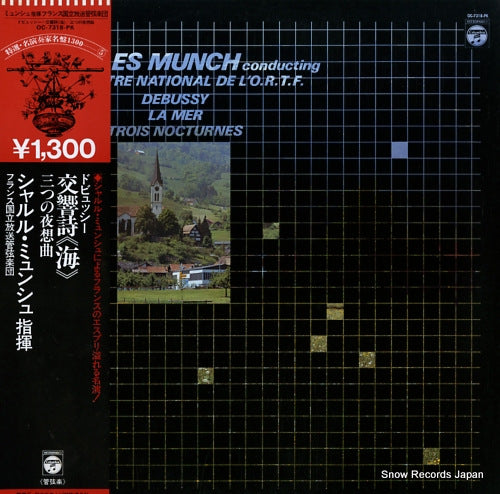 MUNCH, CHARLES debussy; la mer, trois nocturnes OC-7318-PK