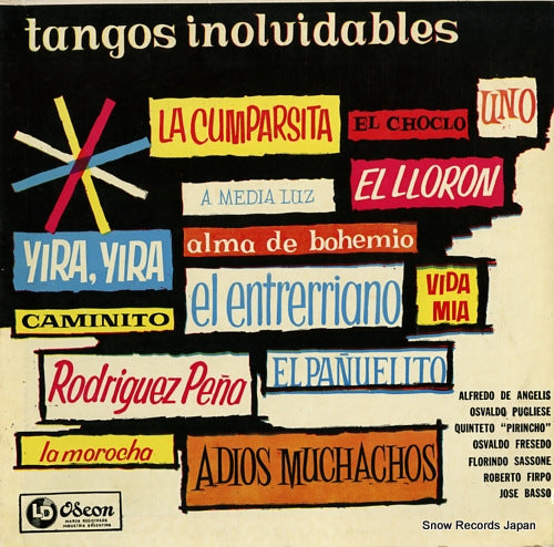 V/A tangos inolvidables ODEON5518