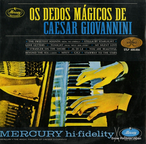 GIOVANNINI, CAESAR os dedos magicos de caesar giovannini STLP600.006