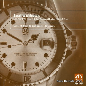 WASHINGTON, SARAH everything. mood 2 swing 581949-1