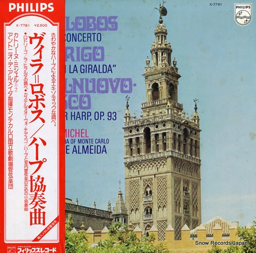 MICHEL, CATHERINE villa-lobos; harp concerto X-7781