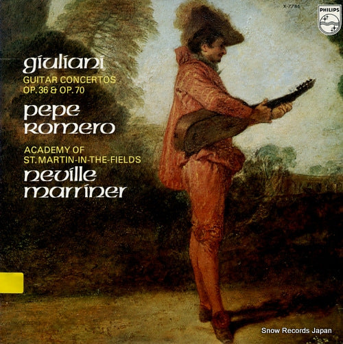 ROMERO, PEPE giuliani; guitar concertos op.36 & op.70 X-7786