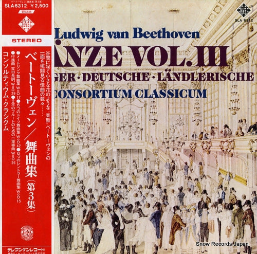 CONSORTIUM CLASSICUM beethoven; tanze vol.iii SLA6312