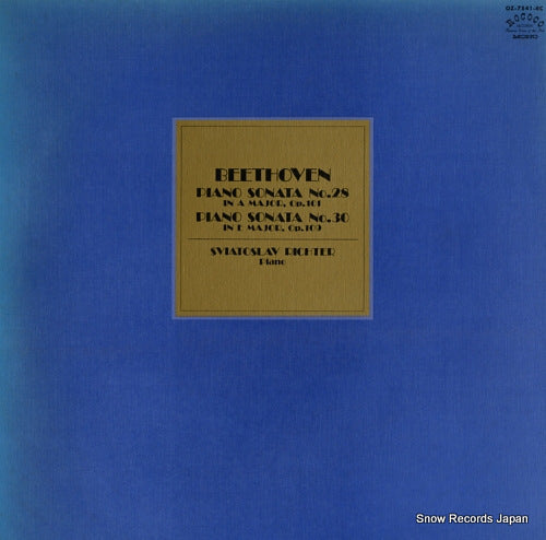 RICHTER, SVJATOSLAV beethoven; piano sonata no.28 and no.30 OZ-7541-RC
