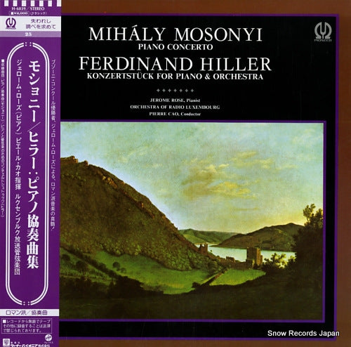 ROSE, JEROME mosonyi/hiller; piano concertos H-6039